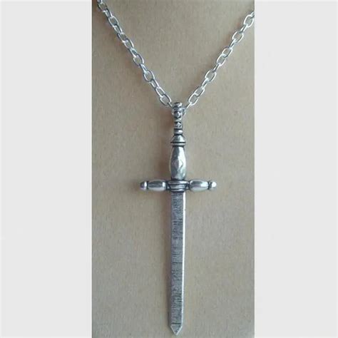 Fashion Adonai Excalibur Gladiator Medieval Sword Pendant Charm Jewelry