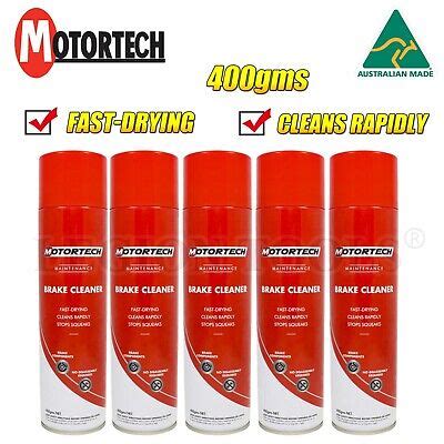 5PCS Motortech Brake Cleaner Aerosol Spray 400g MT200 EBay