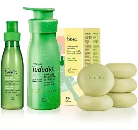 Kit Tododia Lima Y Flor De Naranja Natura Splash Crema Jabon Cuotas