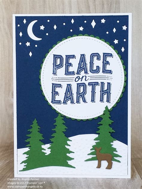 Peace On Earth Christmas Card From Carols Of Christmas Bundle