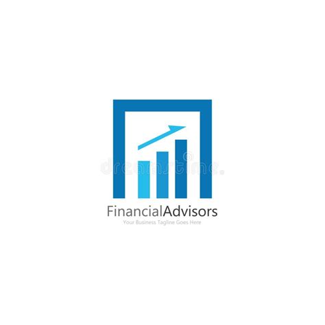 Financial Advisors Logo Design Template Vector Icon Stock Vector
