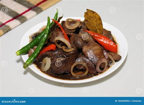 Adobong Manok - Filipino Chicken Adobo Royalty-Free Stock Image ...