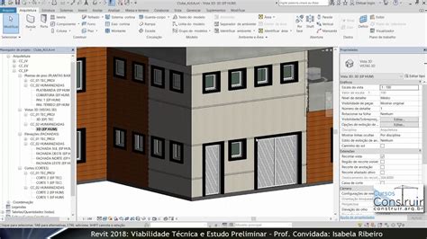 Revit Viabilidade Aula Inserindo Molduras Nas Janelas E Portas