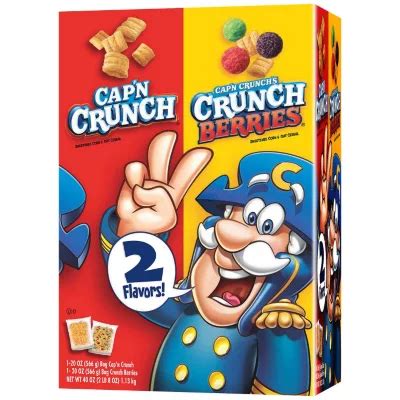 Cap'n Crunch® Cereal Split Box - 40 oz. - Sam's Club