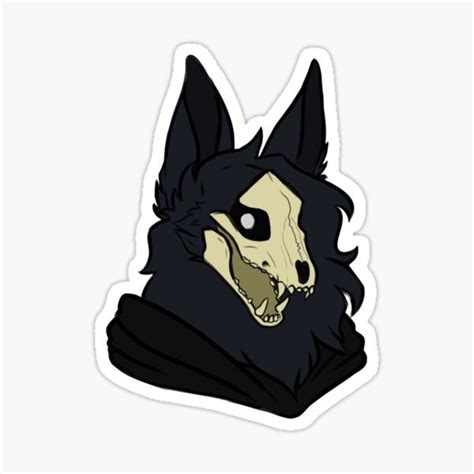 Scp 1471 Mal0 Sticker By Dangoroma Furry Art Scp Drawings