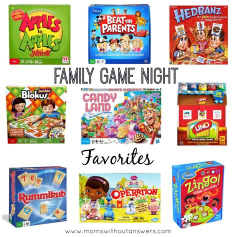 Favorite Family Board Games - Houston Mommy and Lifestyle Blogger | Moms Without Answers