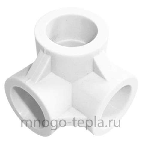 Тройник полипропиленовый 25 мм, двухплоскостной (в угол) – купить в ...