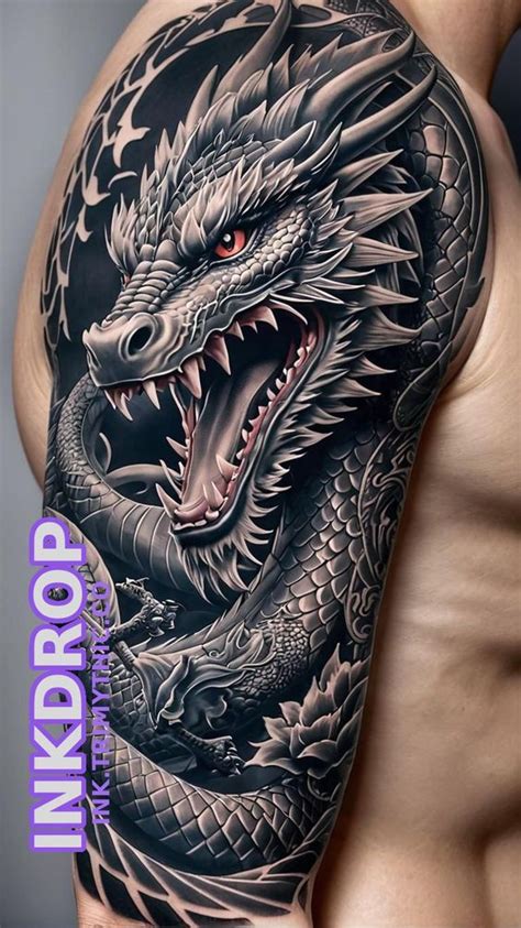 Pin By Malik Lee On Tattoo In 2024 Dragon Tattoos For Men Dragon