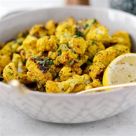 Roasted Curry Cauliflower Simply Scratch