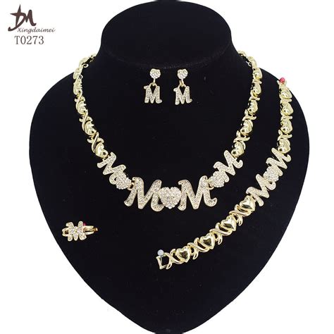 18k Gold Plated Moms Jewelry Set Top Deals 2go