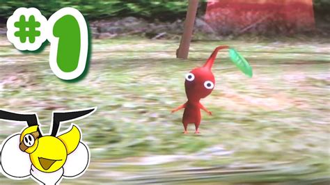 Lets Play Pikmin Blind Part 1 Crash Landing YouTube