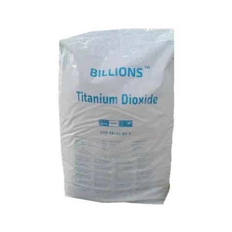 Billions LR 108 Rutile Titanium Dioxide Hdpe Bag 25 Kg At 235 Kg In