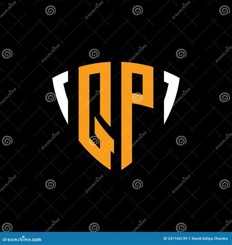 Qp Logo Monogram Design Template Stock Vector Illustration Of Concept