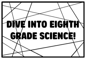 DIVE INTO EIGHTH GRADE SCIENCE! Grade 7 And 8 Science Coloring Pages