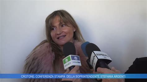 Conferenza Stampa Di Fine Anno Della Soprintendente Stefania Argenti