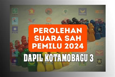 Dataset Perolehan Suara Sah Caleg Dprd Kotamobagu Dapil Pada Pemilu