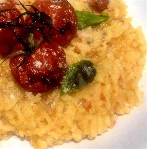 Easy Roasted Tomato Risotto Rominas Little Corner