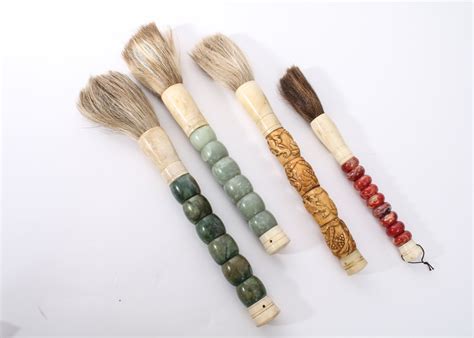 Four Calligraphy Brushes | EBTH