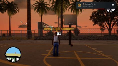 Grand Theft Auto San Andreas Definitive Edition Hoopin It Up Trophy