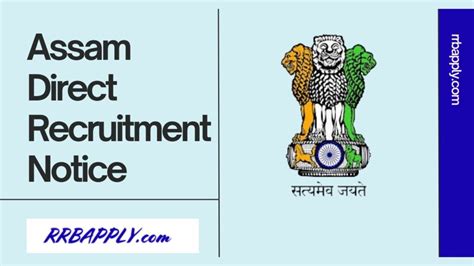 Assam Direct Recruitment 2024 Adre Grade 3 And 4 Exam Date Out