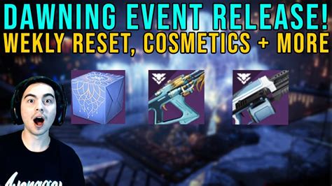 Live Weekly Reset Stream Dawning Event Returns New Eververse