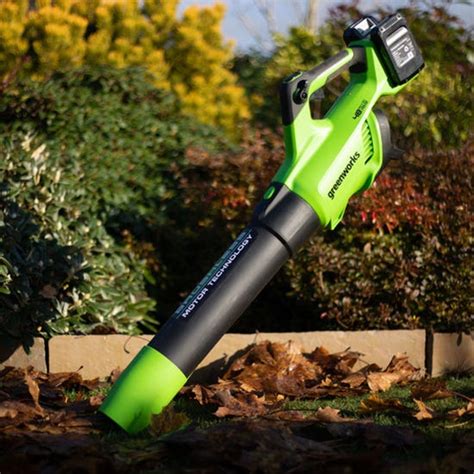 Greenworks 48v 217 Kmh Cordless Brushless Axial Blower 2 X 2ah Battery And Charger Robert Dyas