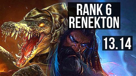 Renekton Vs Udyr Top Rank Renekton Godlike Rank Kr