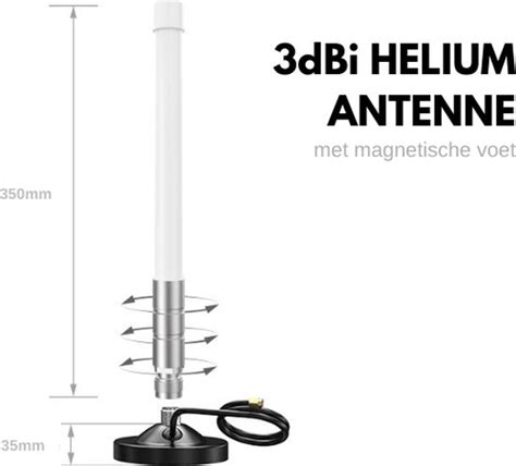 Helium 3 Dbi Antenne Lora Antenne HNT Outdoor 868 MHZ