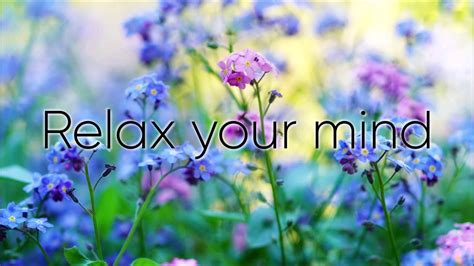 Relax Your Mind Meditationsmusik Entspannungsmusik Relaxation Music