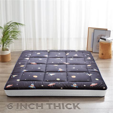 Maxyoyo 6 Extra Thick Japanese Floor Mattress Futon Mattress Foldable Mattress Tatami Pad