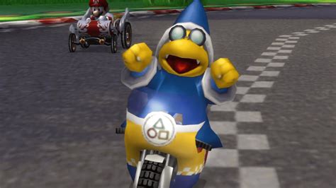 Kamek In Mario Kart Wii Youtube