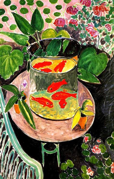 Henri Matisse Goldfish Painting Framed Paintings For Sale