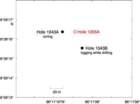 Figure F Location Of Site Open Circle The Drill Site