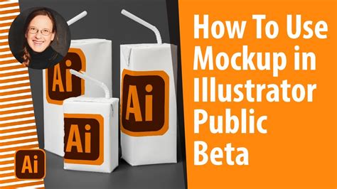 How To Use The Mockup Function In The Illustrator Public Beta Youtube