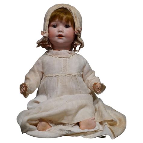 Antique German Bisque Doll 971 A 2 M Armand Marseille Ric 004 For Sale