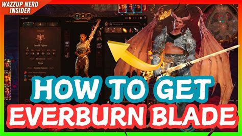 How To Get The Everburn Blade In Baldurs Gate 3 Easy Guide Youtube