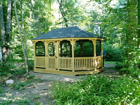 Wood Gazebos Jims Amish Structures