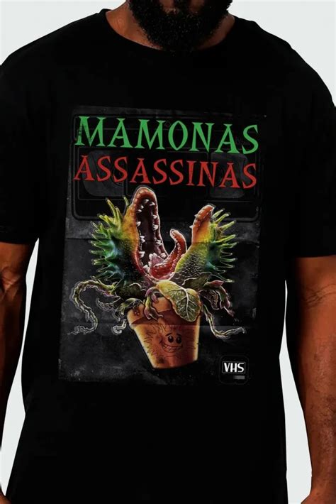 ESCAMBAU VIRTUAL CAMISETA MAMONAS ASSASSINAS VHS