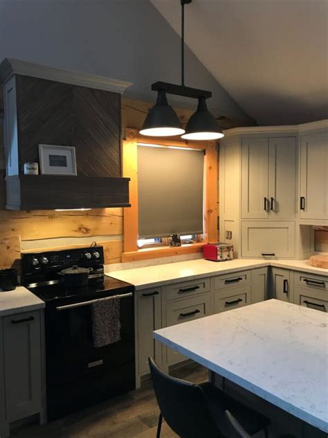 Contemporary Kitchen With Built In Buffet And Hutch The Wooden Penny