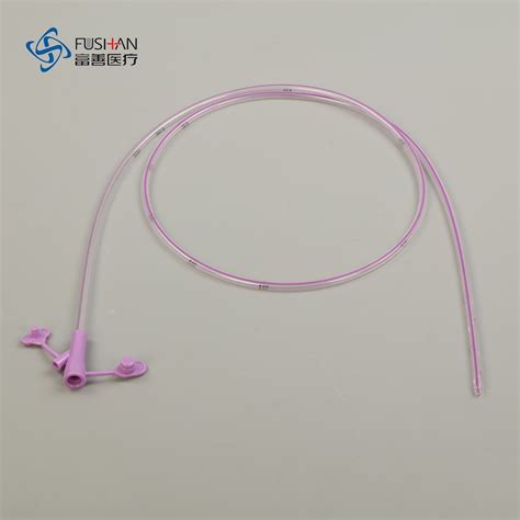 Fushan Factory Price Disposable Y Port Polyurethane Nasogastric Feeding