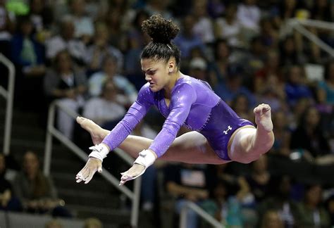 Lauren Hernandez Enjoys First Senior Moments At U S Olympic Gymnastics