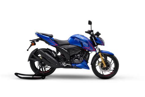 Tvs Apache Rtr V Matte Blue Colour