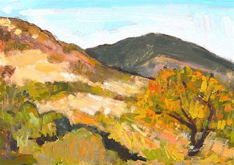 San Diego Plein Air Landscape Painting Kevin Inman Studio