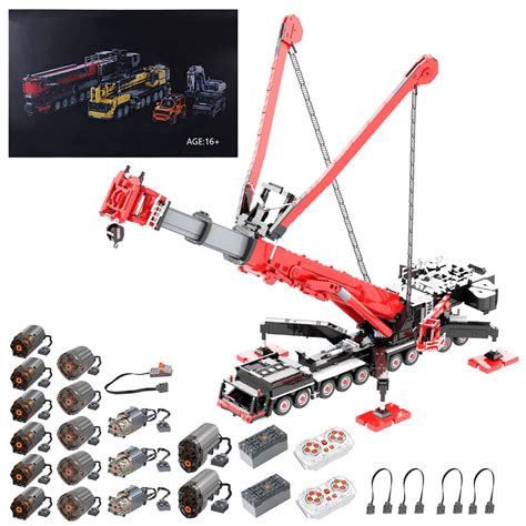 Buy Super Large Rc Crane For Technic Liebherr Ltm 11200 Crane 2023 New