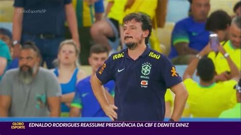 V Deo Ednaldo Rodrigues Reassume Presid Ncia Da Cbf E Demite Diniz