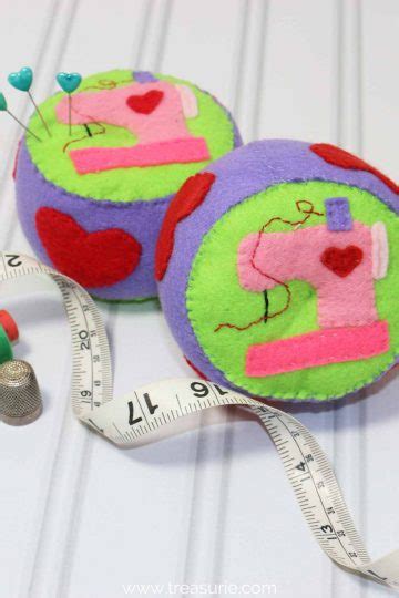 Felt Pincushion Pattern With Pdf Printable Free Treasurie