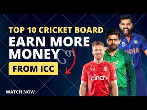 Top Richest Cricket Boards In The World Youtube