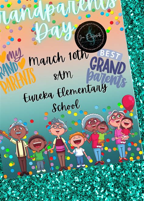 Grandparents Day Invitation Template School Grandparent Day