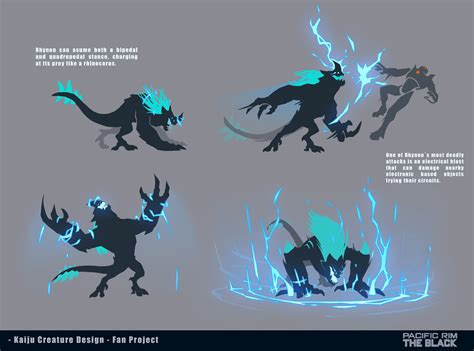 Guillermo de Abajo Mohedano - Rhynon - Pacific Rim Kaiju Design