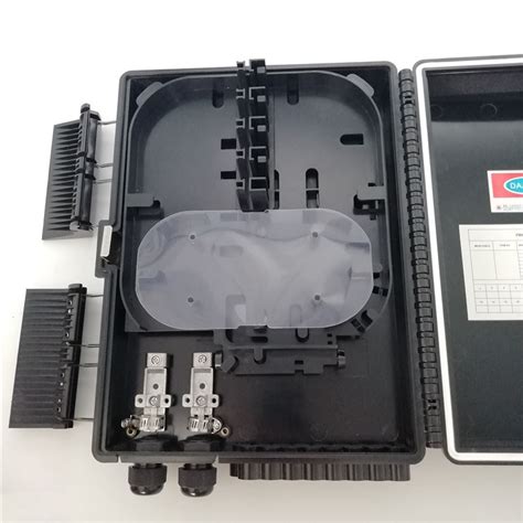 High Quality Black Color Ports Optical Fiber Ftth Distribution Box